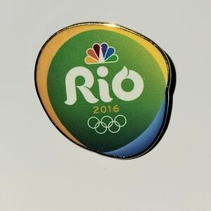 Rare NBC Sponsor Rio 2016 Olympics Pin Official Games Logo